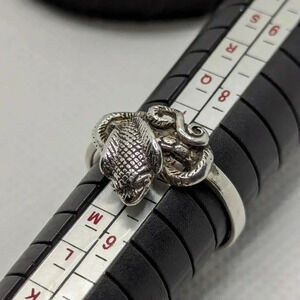 🐍 Sterling Silver Snake Wrap Ring ✨